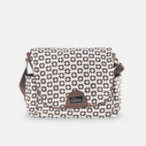 BABY DIAPER BAG BROWN FLORAL